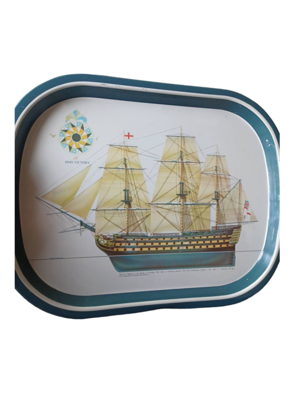 Vintage Elite Tray HMS Victory